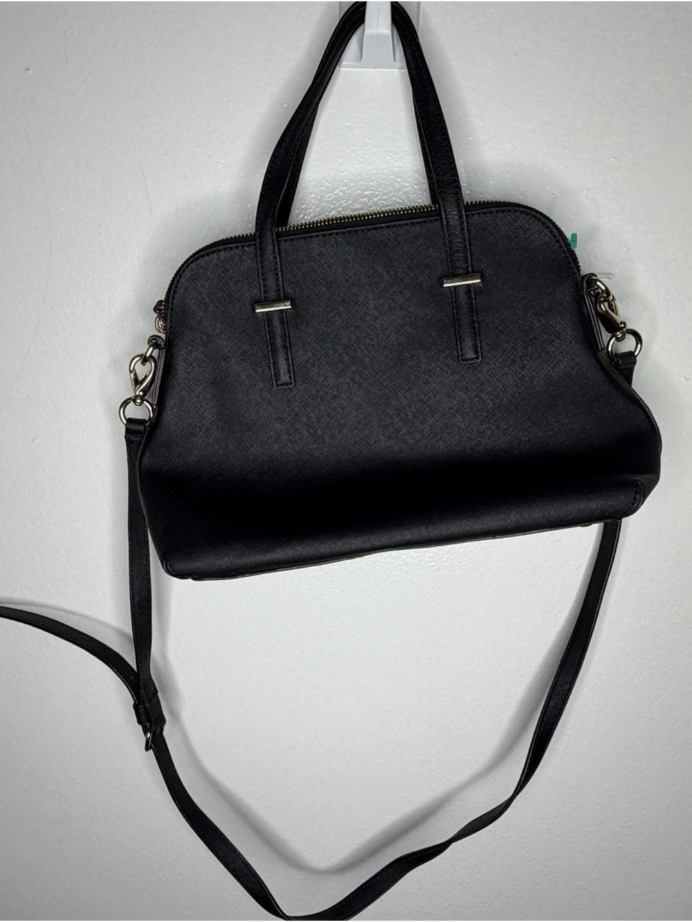 kate spade Black Leather Satchel with Gold Hardware - Picture 5 of 5